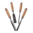 thumbnail image 3 of GOOHOCHY Juego de 4 cinceles para tallar madera: cinceles de 6/12/18/24 mm, más firmes, para cortar, esculpir, grabar y dar forma a la madera. Herramientas de carpintería para el hogar o el estudio., 3 of 8