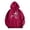 Red, variant on NinXxx Women's Casual Crew Neck Pocket Print Hoodie Sweatshirt Brown S