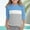 Light Blue#2, variant on Fesfesfes Girls Long Sleeve Round Neck Blouse Top Casual Shirt for Kids Teen Spring Summer School Season Daily Wear Party Outfit Comfortable Soft Playwear Childrens(Gold,7-8 Years)