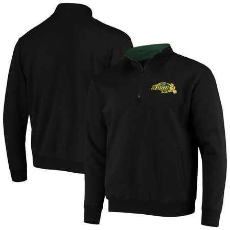 Men s Colosseum Black NDSU Bison Tortugas Logo Quarter-Zip Jacket Men s Colosseum Black NDSU Bison Tortugas Logo Quarter-Zip Jacket