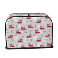 thumbnail image 2 of Yiaed Trains Print Two Slice Bread Machine Cover, Universal Size Kitchen Appliance Cover for Bread Machine,Bread Machine Cover, 2 of 7