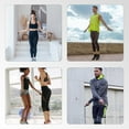 thumbnail image 4 of Cuerda de saltar, cuerda sin cuerda lastrada, contador LED, mango ergonómico, cable de PVC ajustable, para gimnasio, CrossFit y ejercicio en casa, 4 of 5