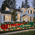 thumbnail image 4 of Festive Design Christmas Banner Decorative Holiday Sign Winter Theme Decoration for Christmas Party Celebration Indoor Decoration, 4 of 8