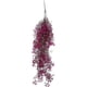 thumbnail image 1 of Künstliche Pflanzen zum Aufhängen, Set mit 2 Stück künstlichen Efeublumen, künstliche Grünpflanzen für Gartenwanddekoration, rote Rose,, 1 of 4