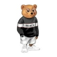 thumbnail image 2 of Camisetas con estampado para mujer, camisetas de manga corta de verano 2025, blusas casuales con cuello redondo para adolescentesWomen's Trendy Bear Print T-Shirt - Casual Crew Neck, Short Sleeve,, 2 of 6