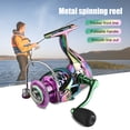 thumbnail image 3 of Carrete de fundición de Metal engranaje de alta velocidad rueda de pesca Baitcasting para suministros de pescador JShteea El nuevo, 3 of 9