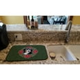 thumbnail image 2 of Bernese Mountain Dog Poinsetta Wreath Dish Drying Mat, 2 of 7