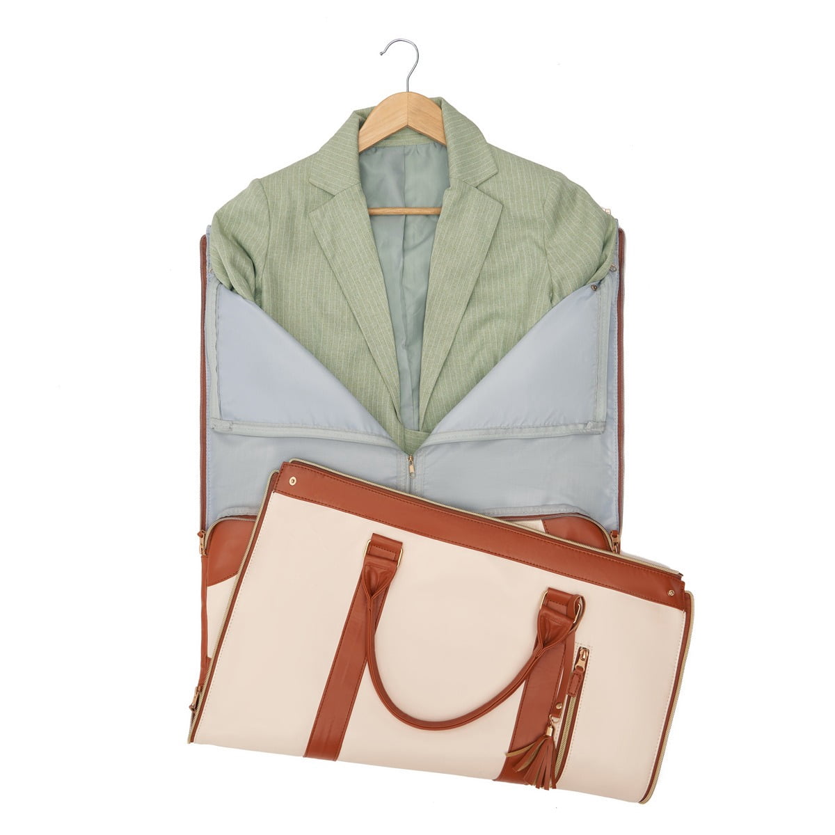 Rolling Duffel Bag with Wheels Suitable for Men and Women Vacation,Suit Bag,Large Capacity Toiletry Bag,Luggage Bag