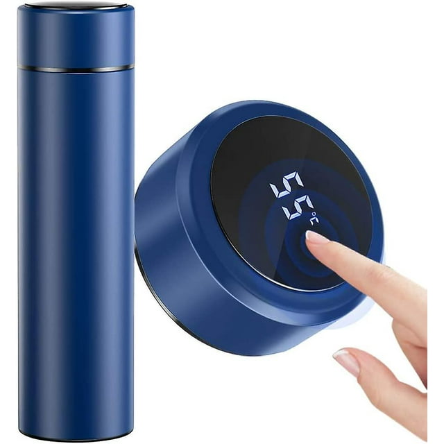 Botella termo, botella de agua, taza con aislamiento al vacío 304, pantalla táctil LED de acero inoxidable, pantalla táctil, botella de sellado inteligente, ideal para H brand modelStyleType