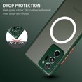 thumbnail image 5 of for Samsung Galaxy Note 20 Ultra Case [Compatible with Magsafe], Full Body Protective Cover TPU Shockproof Slim Phone Case for Samsung Note 20 Ultra 4G/5G, Green, 5 of 17