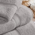 thumbnail image 3 of Superior 800 GSM Egyptian Cotton 6-Piece Face Towel Set, Soft Ultra Absorbent Towels, Sea Foam, 3 of 5