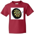 thumbnail image 3 of Inktastic Dart Board Youth T-Shirt, 3 of 5