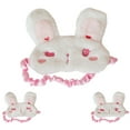 thumbnail image 2 of Eye Mask Cartoon Rabbit Design Sleep Mask Blindfold Eye Mask with Ice Pack, 2 of 6