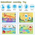 thumbnail image 3 of Freebear Libro Ocupado Para Niños Pequeños Actividades De Aprendizaje Preescolar Recursos Autismo Juguetes Sensoriales Juguetes Montessori Para 2-3 Años Juguetes De Viaje Regalos Para Niñas Y Niños 4, 3 of 5