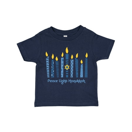 

Inktastic Peace Light Hanukkah Gift Toddler Boy or Toddler Girl T-Shirt