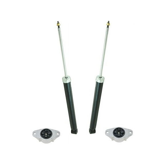 Rear Shock Absorber and Shock Mount Kit 4 Piece - Compatible with 2013 - 2019 Ford Escape 2014 2015 2016 2017 2018