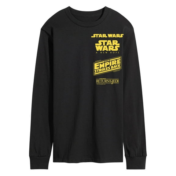 Star Wars - Logos - Men's Long Sleeve Tee