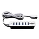 thumbnail image 2 of Sidaley USB Hub 2,0 Multi USB 2,0 Hub USB Splitter alta velocidad 6 puertos Hub TF lector de tarjetas todo en extensión de computadora Hub Type7 NO7, 2 of 6