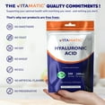 thumbnail image 6 of Vitamatic Hyaluronic Acid Powder 200mg - Supports Healthy Connective Tissue and Joints - Promote Youthful Healthy Skin - 100 Gram, 6 of 11