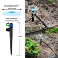 Drip Irrigation System Kit MMF7 with Water Timer 82FT 1/4 Hose for 16