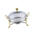 Food Heaters Party Buffets,Round Catering Warmer Server,Hot Pot