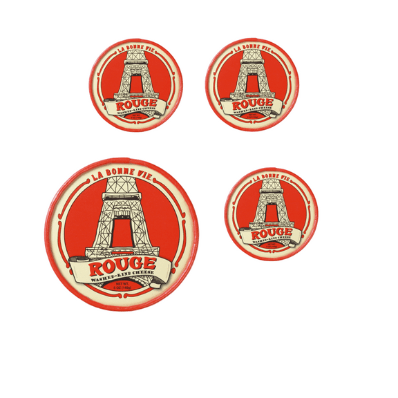 La Bonne Vie, Rouge Washed Rind Brie, 5 oz. (4 pack)