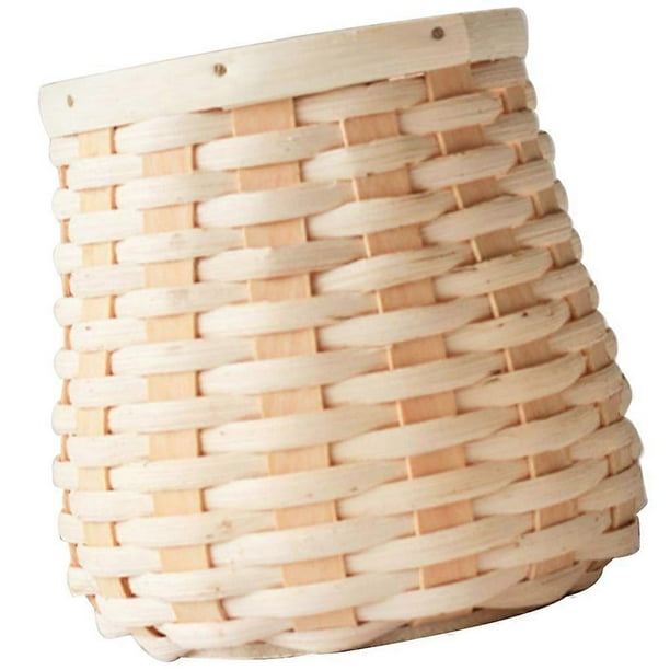 Bamboo Woven Basket Desktop Woven Basket Household Fruits Basket Small Flower Basket