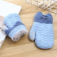 thumbnail image 4 of 4 pares de guantes de invierno para niños y niñas con forro de sherpa, 4 of 5
