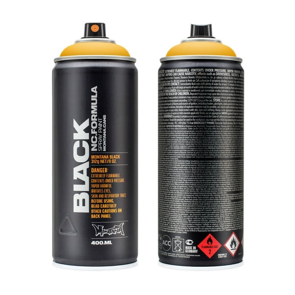 Montana BLACK 400ml Spray Color, Melon Yellow