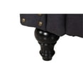 thumbnail image 5 of Kingway Furniture Jazz Living Microfiber Living Room Chair In Dark Gray, 5 of 8