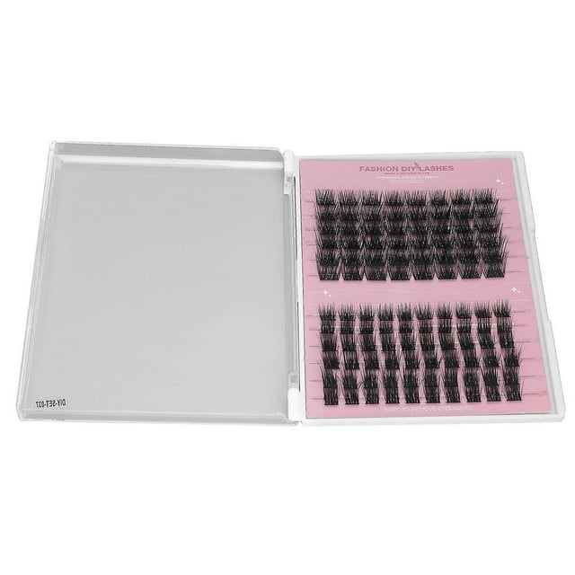 8‑16mm False Eyelashes Soft \u200bDense Fluffy Hair DIY Extension Eyelashes for Daily Makeup 037 108 Clusters