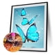 thumbnail image 1 of Cuadros Decorativos Mariposa azul 5D diamante DIY pintura Kit punto de cruz decoración del hogar artesanía Ehuebsd Nuevos Originales, 1 of 7