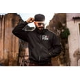 thumbnail image 2 of Return of CM Punk Blue Logo Black Zipper Hoody, 2 of 6