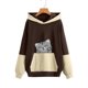 thumbnail image 5 of Sudadera Para Mujer Cuello Redondo Sudaderas Con Capucha de Gran Tamaño Sudadera Otoño Invierno Suéter Fondo Lindo Estampado de Mascotas Tamaño Grande Suéter Suelto Colorblock Odeerbi ODB138275, 5 of 5