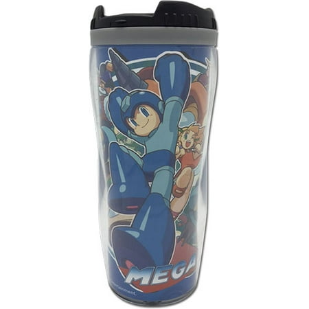 

Mega Man Group & Earth Video Game Drink Tumbler GE-69765