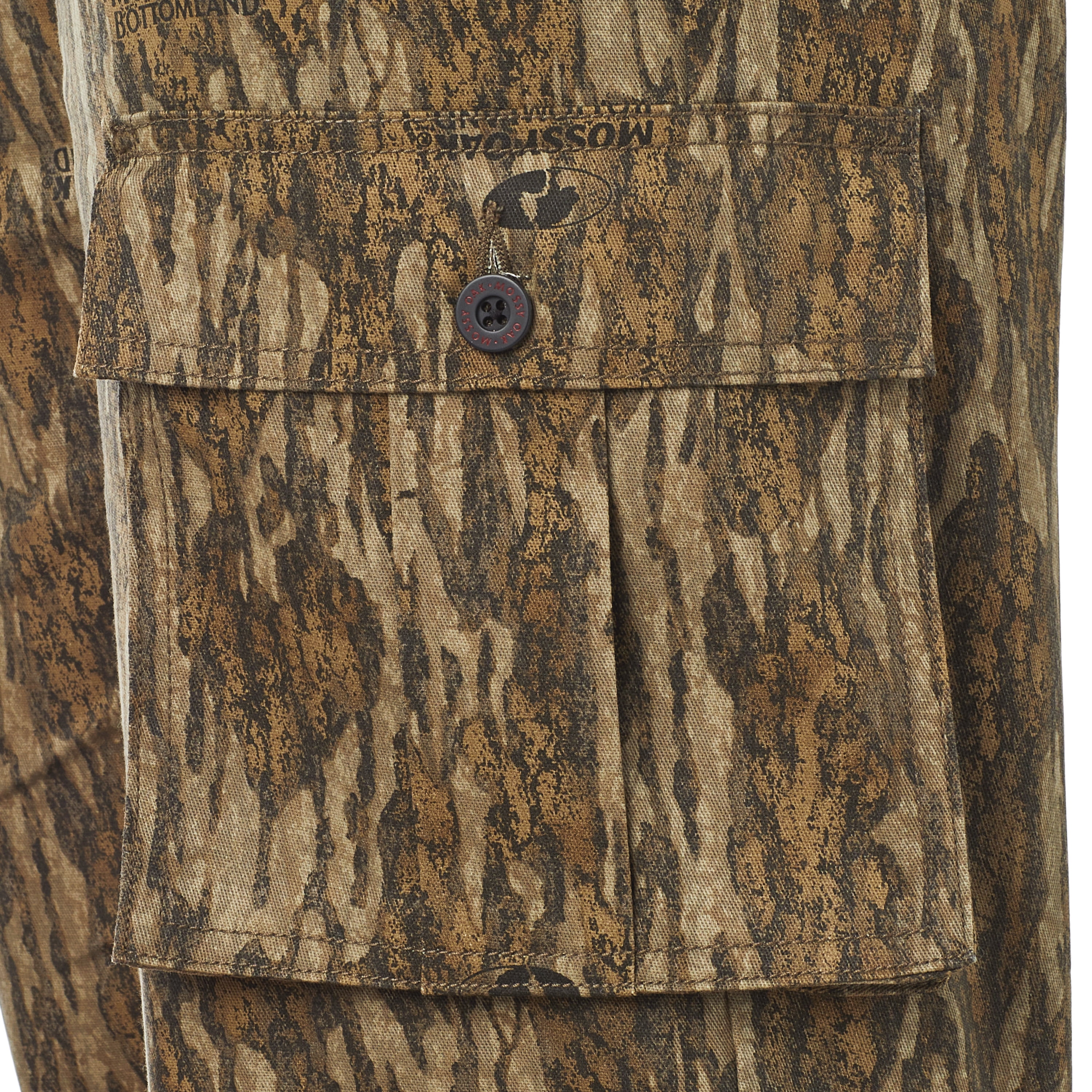 Mossy Oak Men's 6-Pocket Cargo Hunting Pant, Mossy Oak Bottomland, XXL