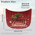 thumbnail image 7 of Uorisanigo Joyous Christmas Car Hood Cover Elastic Fabric Covers Removable Car Hood Cover Protector Suitable for Auto Cars Truck, Van, SUV, Pickup, Cars Accessories, 7 of 7