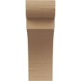 thumbnail image 2 of 2"W x 4"D x 6"H Classic Yorktown Rough Cedar Woodgrain TimberThane Corbel, Primed Tan, 2 of 6