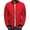 Red, variant on RYDCOT Men Solid Casual Stand-Up Collar Zipper Diamond Stitched Pocket Jacket Coats Wine 6(M)