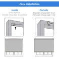 thumbnail image 5 of LUCKUP Light filtering Roller Shades for Windows, Cordless Semi Sheer Solar Blinds with 5% openness Free-Stop Window Shades for Home & Office, White 24"W x 72"H, 5 of 6