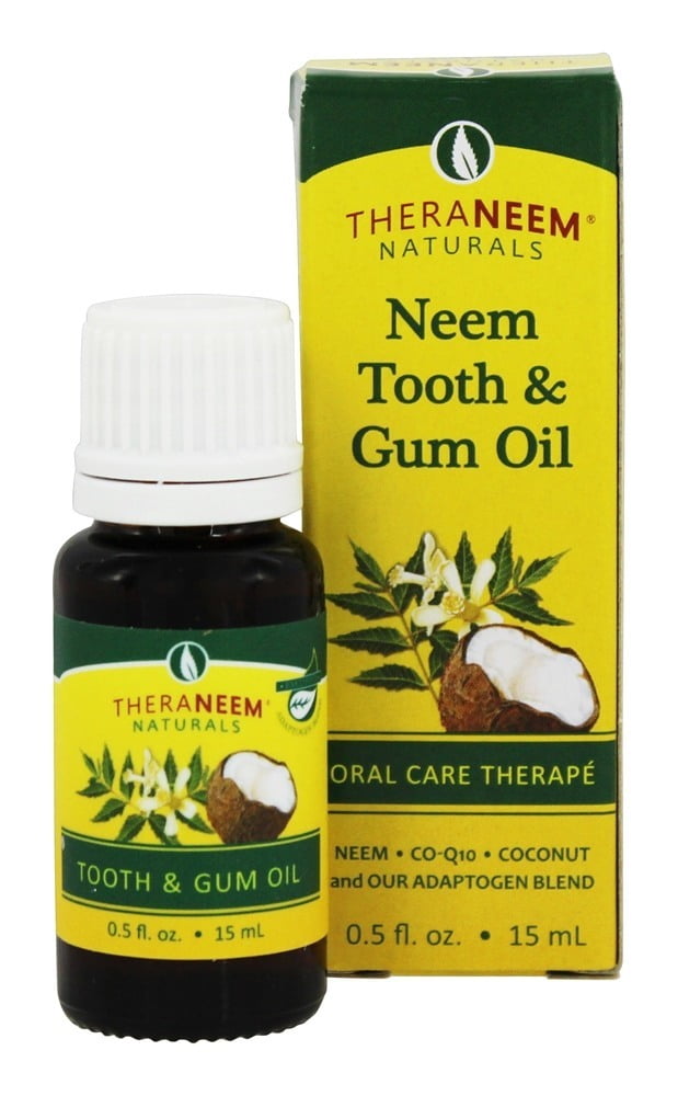 Organix South TheraNeem Naturals Neem Tooth & Gum Oil 0.5 fl. oz