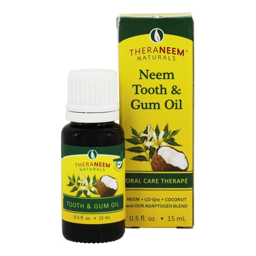 Organix South TheraNeem Naturals Neem Tooth & Gum Oil 0.5 fl. oz