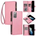 thumbnail image 1 of Funda tipo cartera de PU para Samsung Note 20 con cordón, ranura para múltiples tarjetas, protección total, estilo retro, material PU+TPU, 1 of 5
