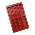 thumbnail image 4 of Silicone Chocolate Bar Molds – 8-Cavity Deep Molds for DIY Candy, Baking, or Homemade Treats, Food-Grade & Flexible, 4 of 7