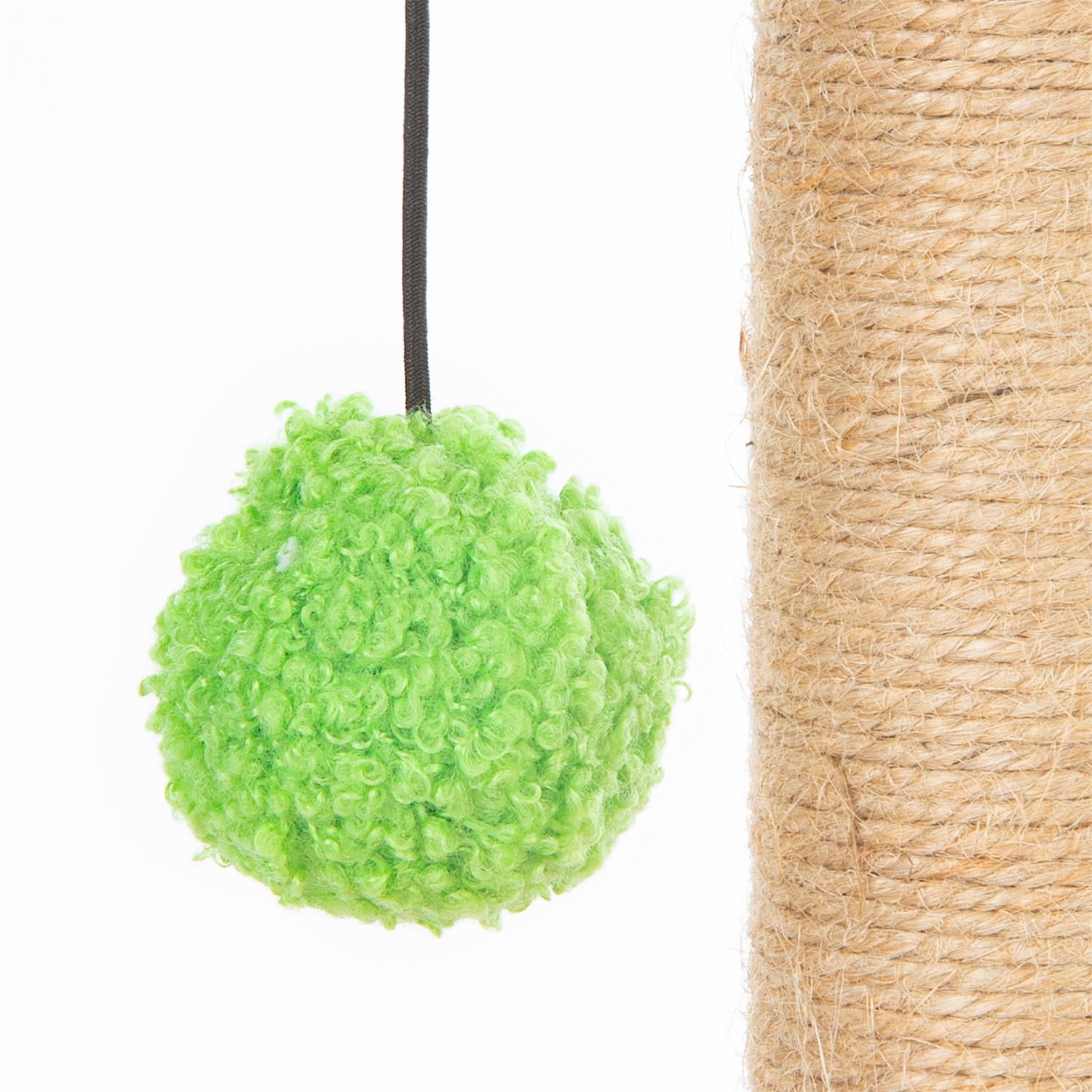 Pefilos 23" Cat Scratching Post, Small Cat Scratcher Tree for Indoor Cats with Removable Flower Cat Bed, Cat Tree Tower with Spring Ball, Pink Pefilos 23" Cat Scratching Post, Small Cat Scratcher Tree for Indoor Cats with Removable Flower Cat Bed, Cat Tree Tower with Spring Ball, Pink