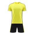 thumbnail image 4 of UFOUND Men Sportswear Sets Short Sleeve Shirts Shorts Workout Sets Football Gym Active Athletic Basketball Clothes Outfits, 4 of 5