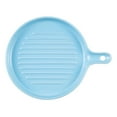 thumbnail image 1 of Practical Ceramic Handle Plate Ceramic Baking Plate Handle Baking Dish, 1 of 8