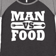 thumbnail image 4 of Inktastic Man vs Food Women's Plus Size T-Shirt, 4 of 5
