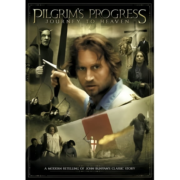 Pilgrim's Progress Journey To Heaven NEW DVD Based John Bunyans Literary Classic