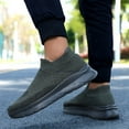 thumbnail image 5 of CPNG Mens Women's Slip On Walking Shoes Lightweight Non Slip Gym Nurse Workout Running Shoes Mesh Breathable Comfort Cushion Fashion Tennis Athletic Casual Sneakers, 5 of 5